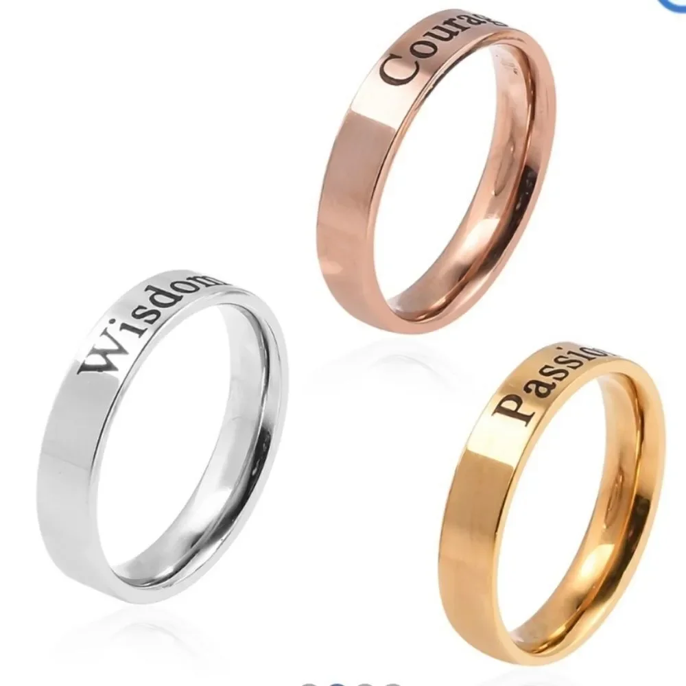 Set of 3 size 8 Rings